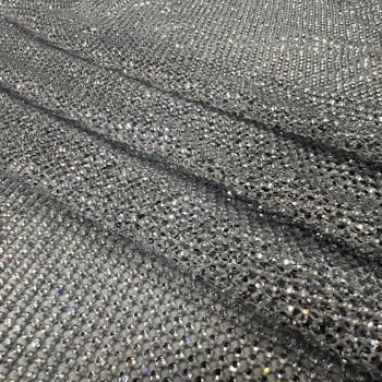 Сетка со стразами Swarovski 050-20873 серебристый