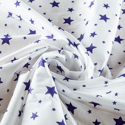 Ситец 007-03540 белый принтованный