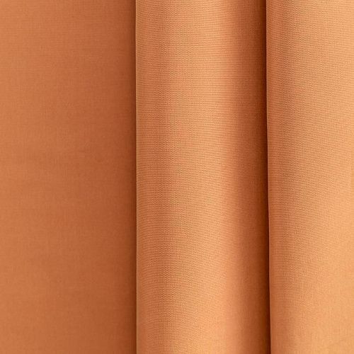 Ткань портьерная тафта h-295 см Т371-02-105 карамельный однотонный