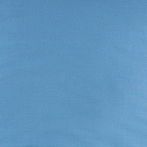 Штапель К33-630 небесно-голубой однотонный