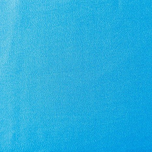 Шелк-штапель 069-06885 лазурно-голубой однотонный