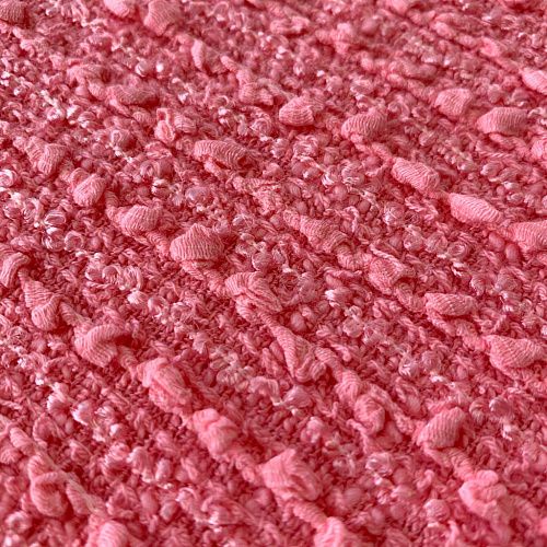 Твид шанель К36-210 розовый щербет однотонный