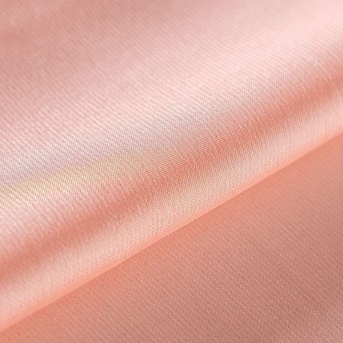 Шифон с напылением 068-09630 персиковый однотонный