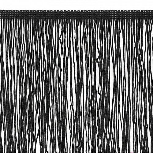 Бахрома без петли 30 см 3590401 черный