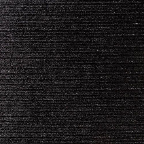 Бархат с люрексом К33-547 черный однотонный