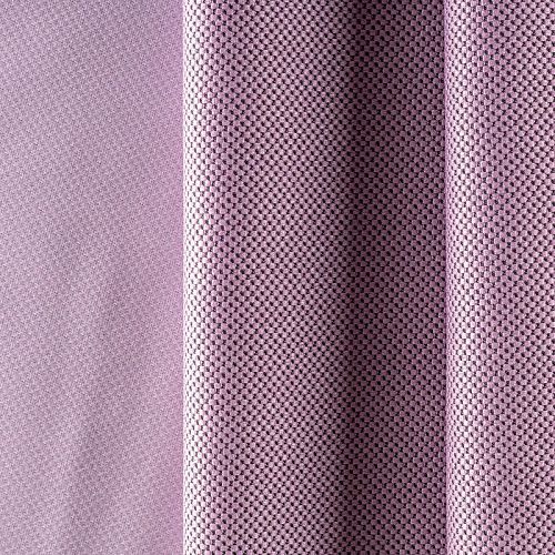 Ткань портьерная блэкаут рогожка h-290 см 10-02-00485 розовато-лиловый