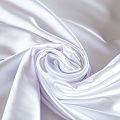 Сатин стрейч 001-07039 белый однотонный