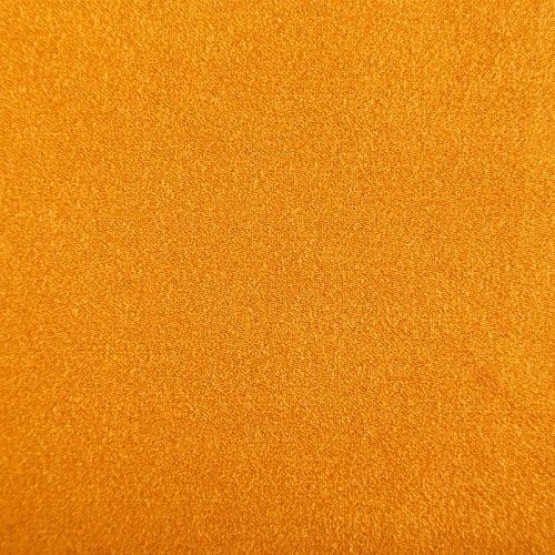 Шелк-штапель 069-06877 шафрановый однотонный