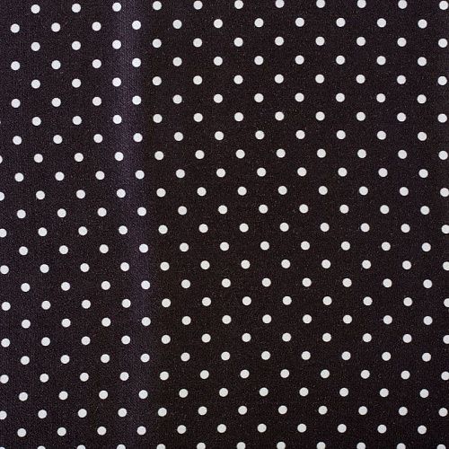 Шелк-штапель 069-00954 черный принтованный