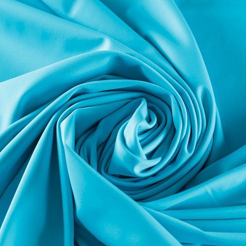 Лайкра 005-07497 бирюзово-голубой однотонный