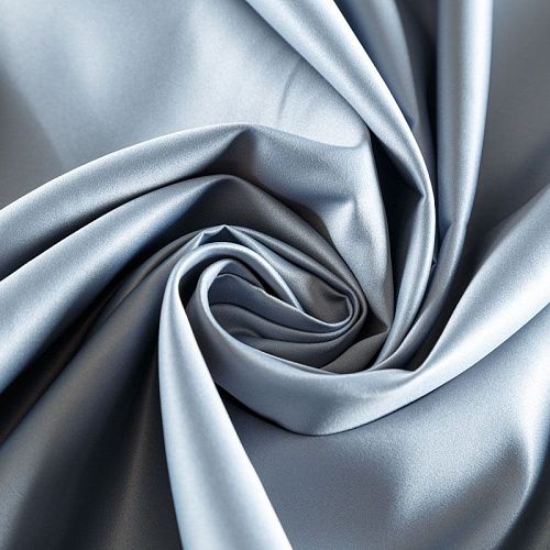 Сатин-тафта 001-07329 светло-серый однотонный