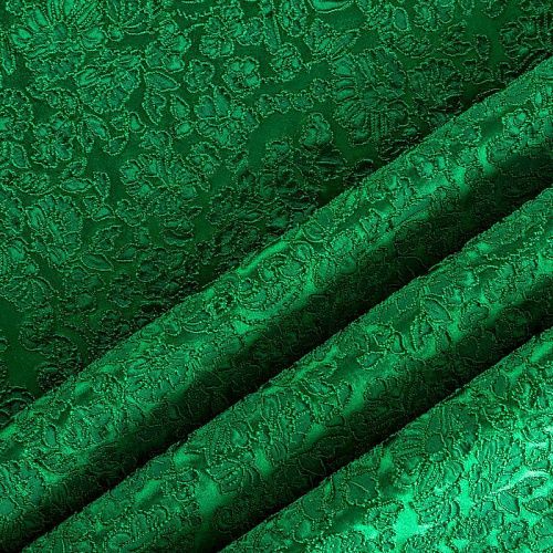 Жаккард 017-03209 темно-зеленый