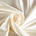 Сатин стрейч 001-07043 айвори однотонный