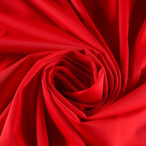 Лайкра К33-387 красный однотонный
