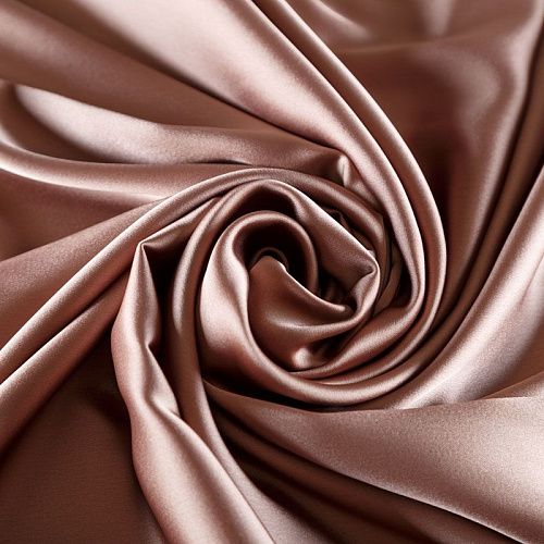 Сатин 001-06988 бежевый однотонный