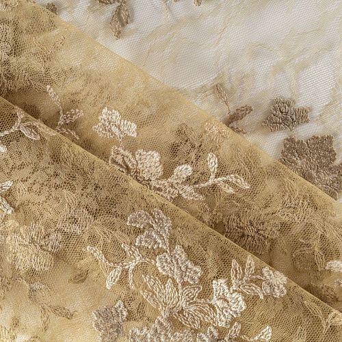 Гипюр К03-828 оливковый