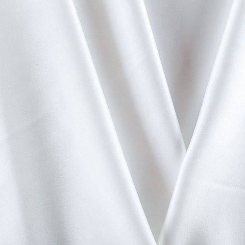 Сатин стрейч 001-07810 молочный однотонный