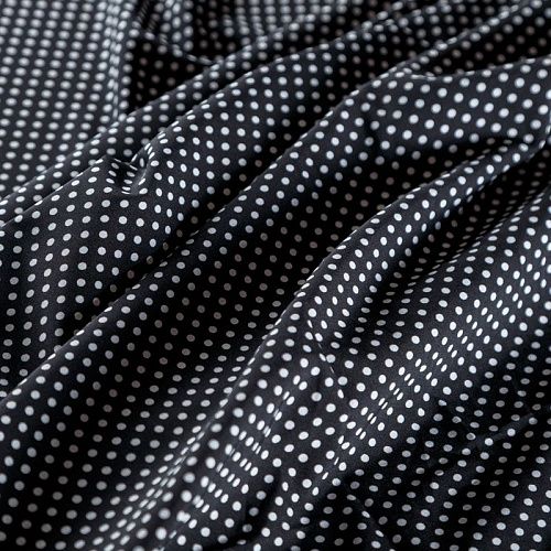 Вискоза "Лоренцо" К33-181 черный принтованный