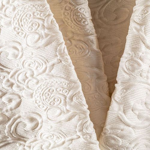 Жаккард К01-271 молочный 