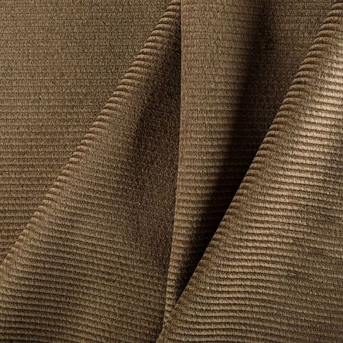 Вельвет 008-05823 зеленый хаки однотонный