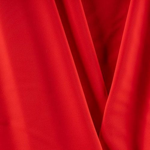 Лайкра К33-758 красный однотонный