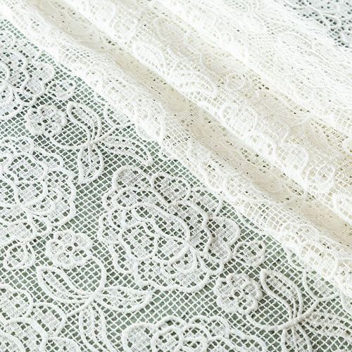 Гипюр-макраме К23-117 молочный