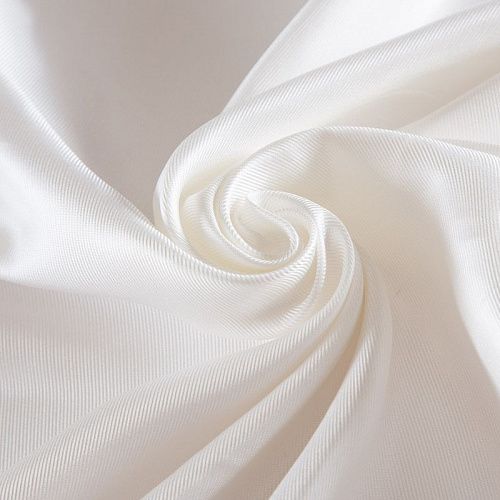 Твил-шелк натуральный 064-16241 айвори однотонный