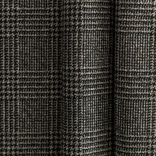 Ткань костюмная К36-159 черно-белый принтованный