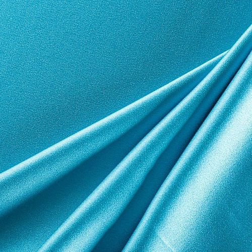 Кади креп-атлас 001-06634 петроль однотонный