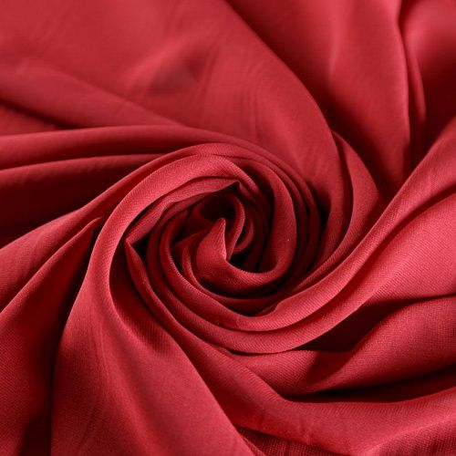 Шифон К28-666 бордовый однотонный