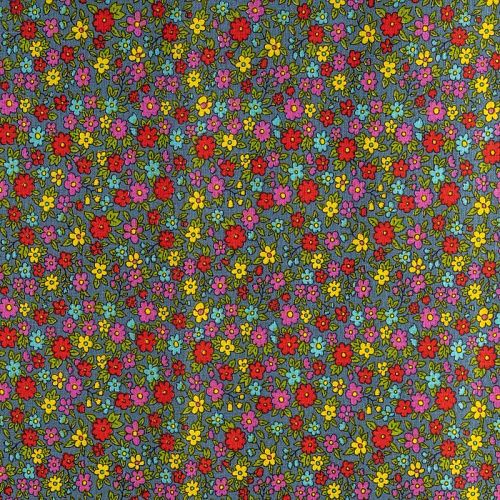 Бязь 007-00697 серый принтованный