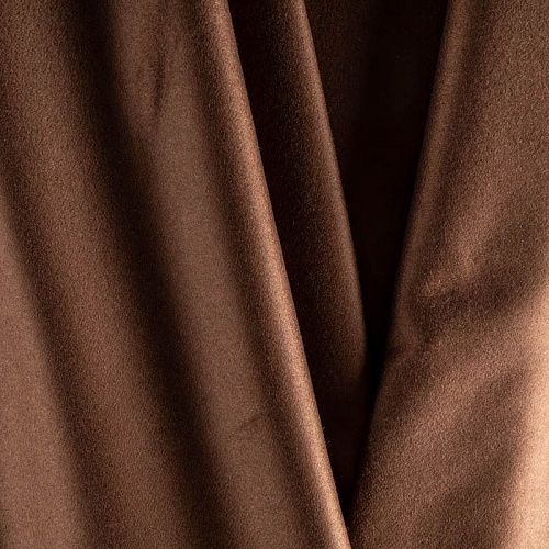 Ткань пальтовая К31-191 шоколадный однотонный