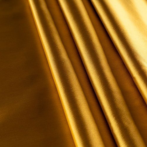 Атлас ватуссо К4-644 темное золото однотонный