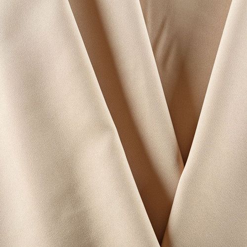 Габардин 011-07925 бежевый однотонный