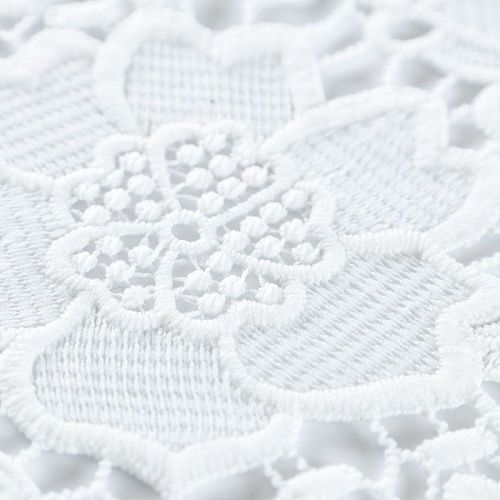 Гипюр-макраме 012-08450 молочный