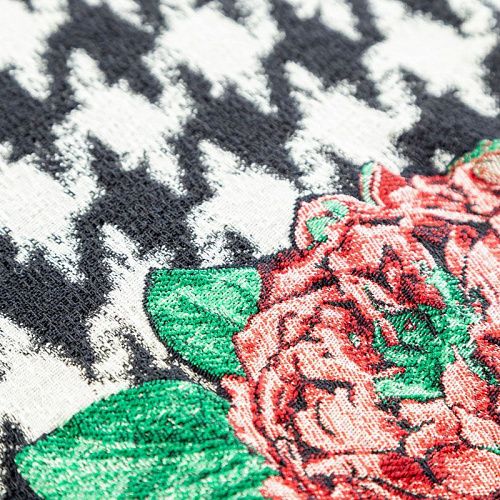 Жаккард 017-03031 черно-белый