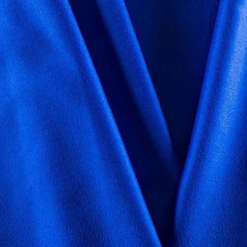 Кашемир К13-127 синий электрик однотонный