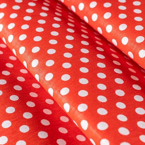 Бязь 007-00639 красный принтованный