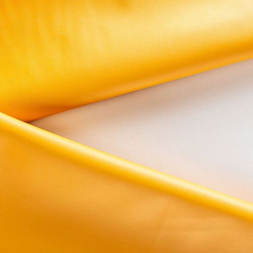 Экокожа 070-01667 золотисто-медовый однотонный