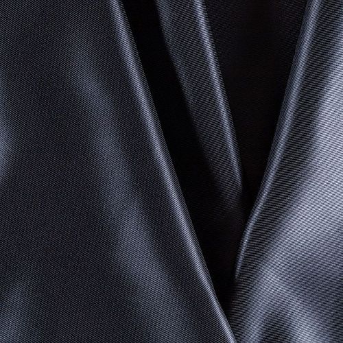 Сатин-тафта К32-6511 темно-синий однотонный