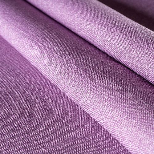 Ткань портьерная лен h-290 см 05-02-00475 лавандовый однотонный