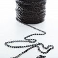 Цепь декоративная 6 мм металл 159-6-черный