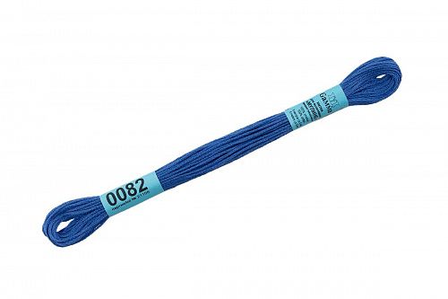 Нитки для вышивания Gamma мулине 8 м 0082 васильковый