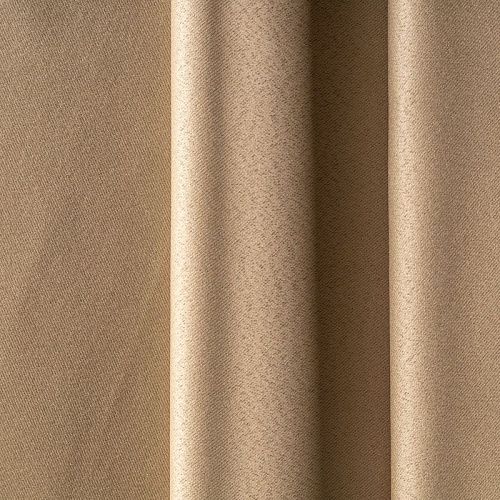 Ткань портьерная блэкаут h-295 см 10-02-00495 золотисто-бежевый однотонный