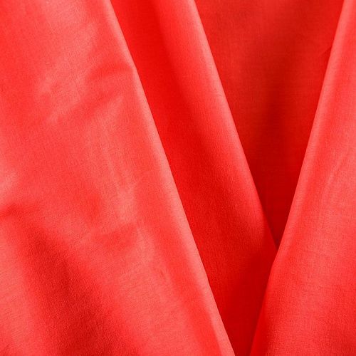 Батист 003-07839 красный однотонный