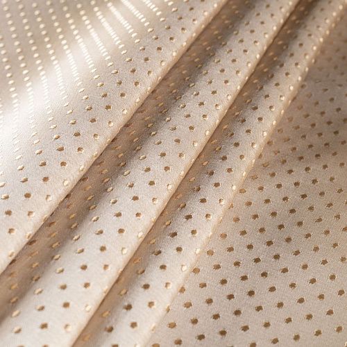 Ткань портьерная жаккард h-290 см 02-02-00427 светло-золотистый