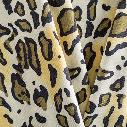 Шерсть плательная 066-02260 песочный принтованный