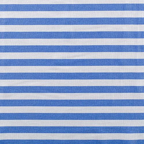 Лен натуральный 035-01384 молочный принтованный