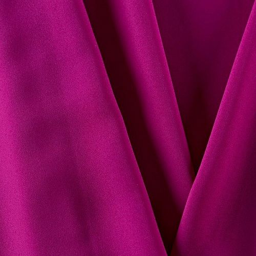 Креп-шифон 027-09862 фуксия однотонный