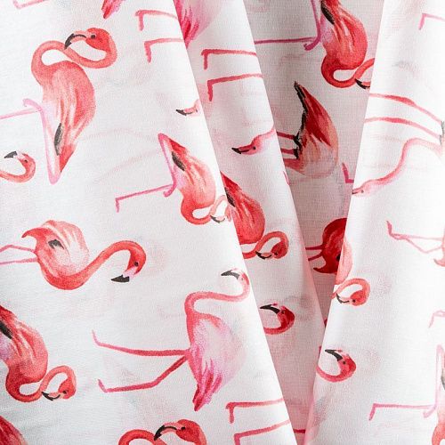 Перкаль 007-03509 белый принтованный